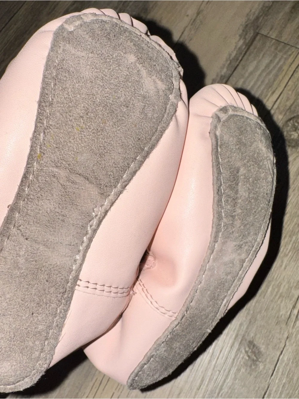 ☀️6/$20☀️ Danskin Blush Pink Ballet Slippers for Kids